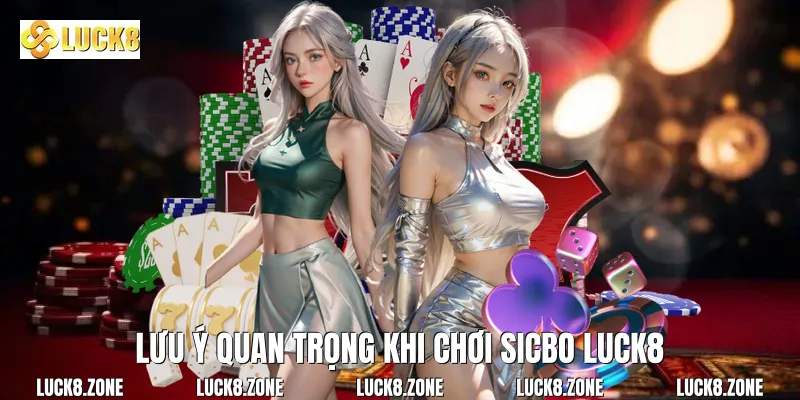 Lưu ý quan trọng khi chơi Sicbo Luck8